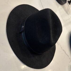 Men's Black Fedora Hat